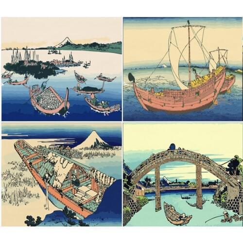 DIY Painting By Numbers Ocean Seascape 50x40cm Wall Art Picture By Number Acrylic Canvas By Numbers For Home Decors