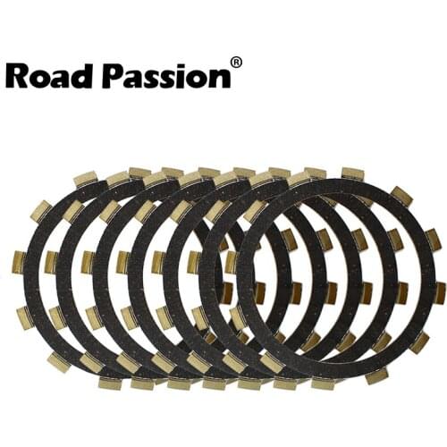 Road Passion 7pcs Motorcycle Clutch Friction Plates Kit For Yamaha WR250R WR 250 WR250 R 2011-2013 YZ125 YZ 125 1991-1992