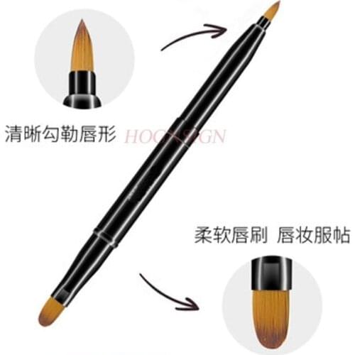 Lip Brush Retractable Portable Lipstick Brush Mini Lipstick Makeup Eye Shadow Brush Eyebrow Brush Lip Pencil With Sale