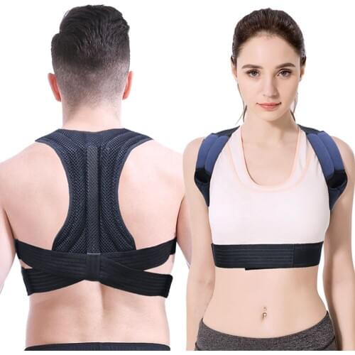 Posture Corrector Spinal Support Back Brace Improve Bad Posture Back Shoulder Pain Relief Adjustable Lumbar Shoulder Support