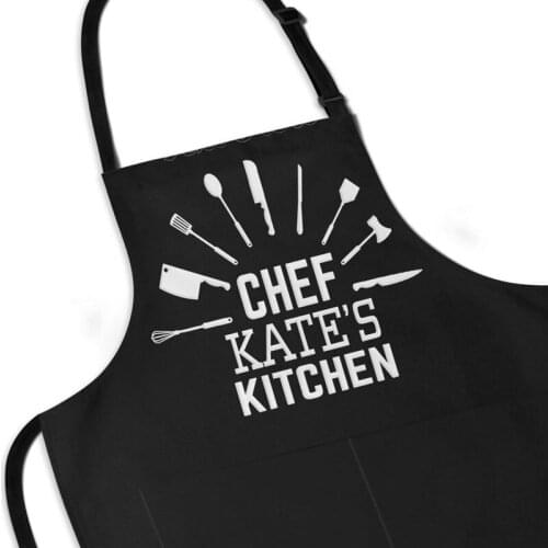 Customize Name Cake Bakery Kitchen Aprons,Personalize Cute Cooking Gift,baking apron -Mothers Day Birthday Grill gifts for him