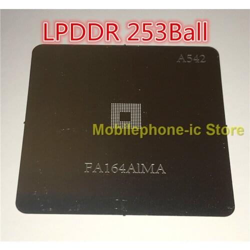 LPDDR BGA253Ball BGA366Ball BGA387Ball BGA168Ball BGA256Ball Stencil Reballing IC Pins Solder BGA Direct Heating Template