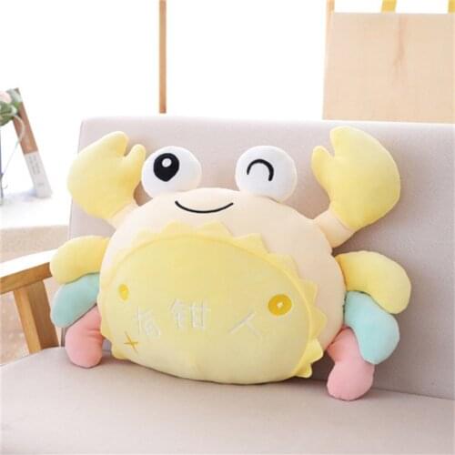 20cm Sea Crab Plush Toys Kawaii Cute Stuffed Doll Padded Toy Cartoon Animal Doll Cotton Soft Pillow Kids Gift Valentines Gift