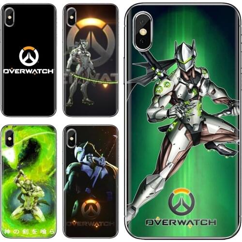 Soft Silicone Case Genji-game-C-Overwatch-OW For Huawei P30 P40 P20 P7 P8 P9 P10 Lite Plus Pro 2015 2016 2017 Mini