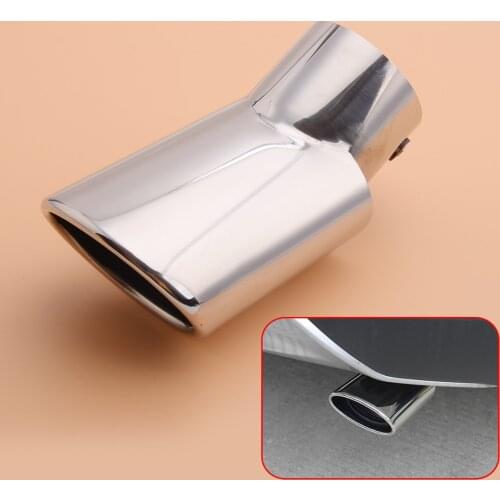Stainless Exhaust Tail Pipe Tip Muffler Trim Tailpipe fit for Honda CRV CR-V 2012-2015