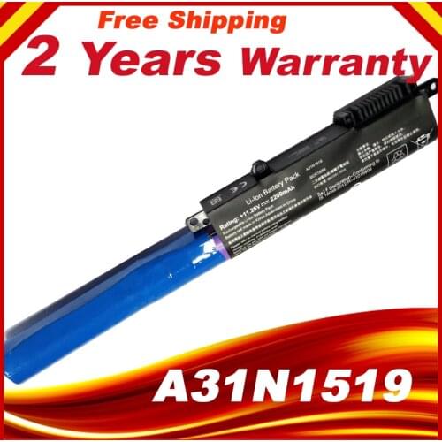 Laptop Battery A31N1519 For ASUS F540SC X540LJ F540UP7200 X540S R540L X540SA R540LA X540SC R540LJ 3CELLS