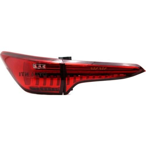 New design dynamic signal rear tail light lamp assembly for Toyota Fortuner 2016-2020 taillight taillamp plug and play
