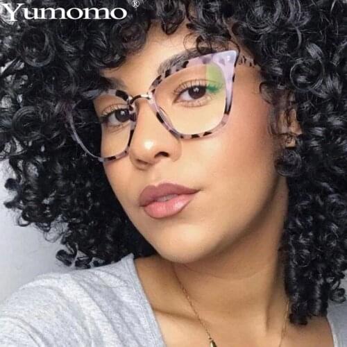 Sexy Pink Cat Eye Glasses Frames Women Classic Fashion Brand Transparent Eyeglasses Optical Glasses Eyewear oculos feminino