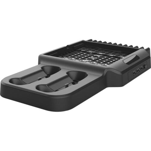 Storage Controller Stand Base w/ Cooling Fan 3in1 Wireless Handle Dual Charger for XboxSeriesX SeriesS