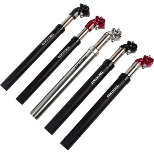 MTB Road Bicycle Suspension Seatpost Shock Absorber Damping Alu Aluminum Mountain Bike Hydraulic Seat Post 27.2/30.9/31.6*350MM