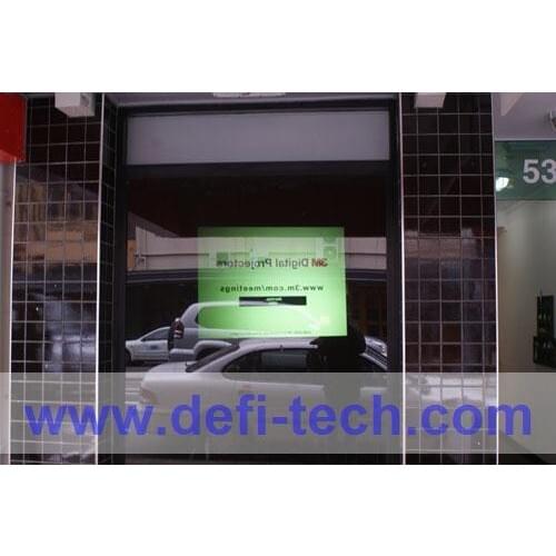 DfLabs 1.5m * 0.66m gray clear rear projection screen film