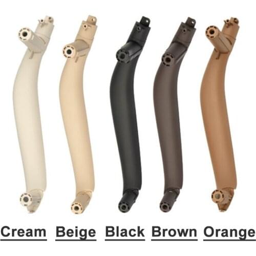 Tefanball Car Left Right Inner Door Panel Handle Pull Trim Cover Auto Interior Accessories For BMW F15 X5 F16 X6 2014-2018