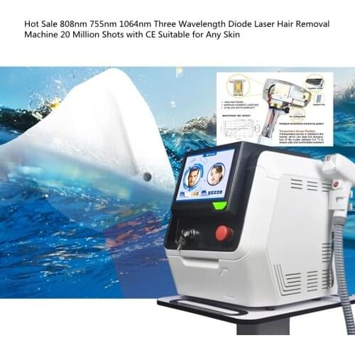 2021 New 1200W 808Nm 755 1064nm Diode Laser Device Hair Removal Alexandrite Laser for best hair removal effect