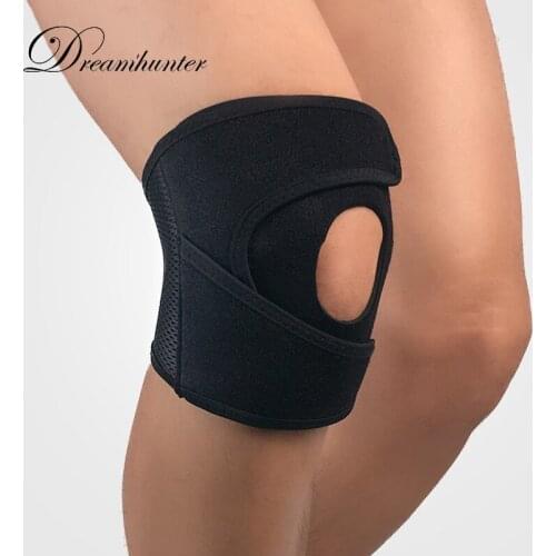 1 pcs Adjustable breathable anti-skid Cap patella Guard Strap sports knee pads compression Leg Support Brace Wrap Protector
