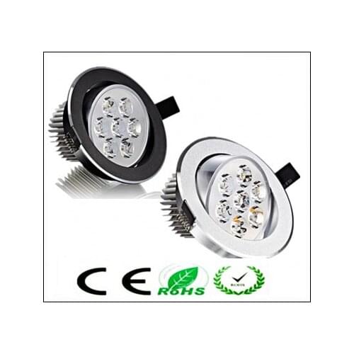 10PCS Led Downlights 9W 12W 15W 21W 110V 220V LED Ceiling dimmable Downlight cree Lamps Led Ceiling Lamp Home Indoor Lighting