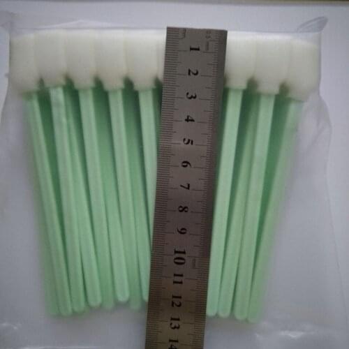 For DX2 DX4 DX5 DX7 Print head cleaning swabs foam sponge clean sticks compatible with eco-solvent and Water ink 100pcs