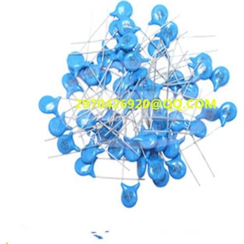 100pcs Blue Y capacitor X1Y1 AC 400V222M 222 2.2NF 0.0022UF 2200PF original spot