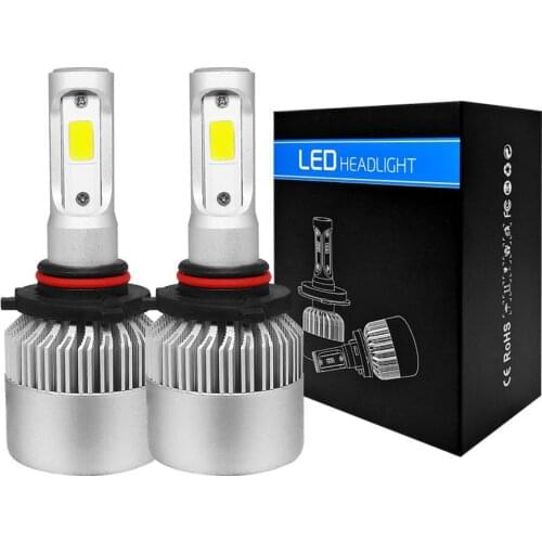 6500K H4 LED H8 HB4 H1 H3 HB3 Auto S2 Car Headlight Bulbs Car Styling Led Automotive 1PCS