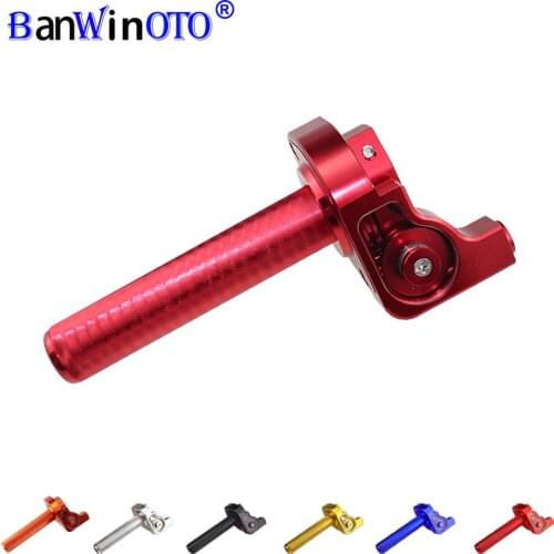 Aluminum Throttle Grip Quick Twister Motocross Grips Motorcycle Handlebar Grip Dirt Bike Motorcycle 22mm