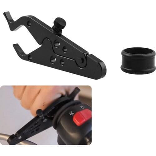 Aluminum Motorcycle Cruise Controller Throttle Clip For suzuki gsx 750f samurai sj410 sv650 gsr hayabusa rm 125 katana gsx750f