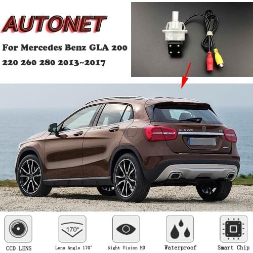 AUTONET Backup Rear View camera For Mercedes Benz GLA 200 220 260 280 2013 2014 2015 2016 2017 Night Vision/license plate camera