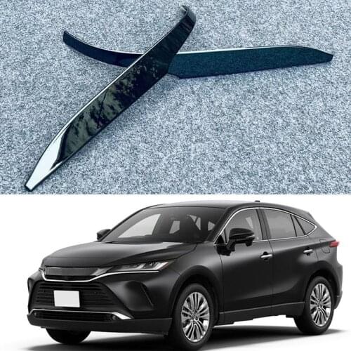 For Toyota Harrier Venza 2020 2021 ABS Chrome Side Mirror Cover Trim Rearview Mirror Trim Car Styling Exterior Accessories