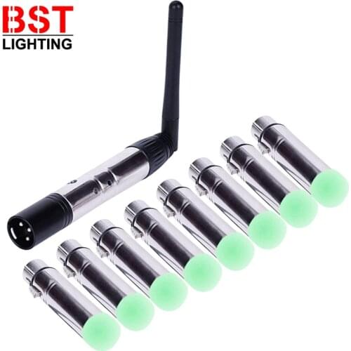 DMX512 Dfi LED Controller 2.4G Wireless Transmitter Receiver For Disco DJ Party Bar Stage Par Moving Head Beam Laser Lighting
