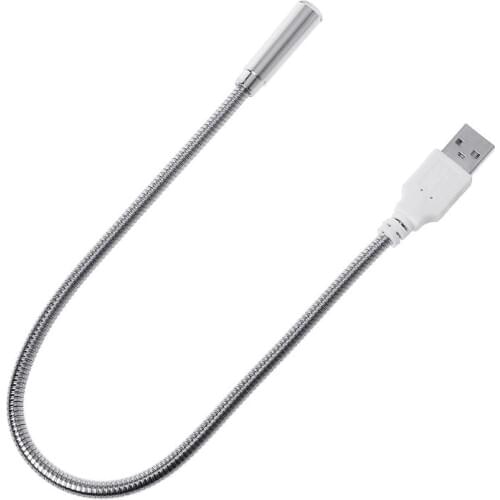 USB Flexible Light Keyboard Lamp Rechargeable Adjustable Hose Night Illumination Plug And Play For PC Computer Desktop Book