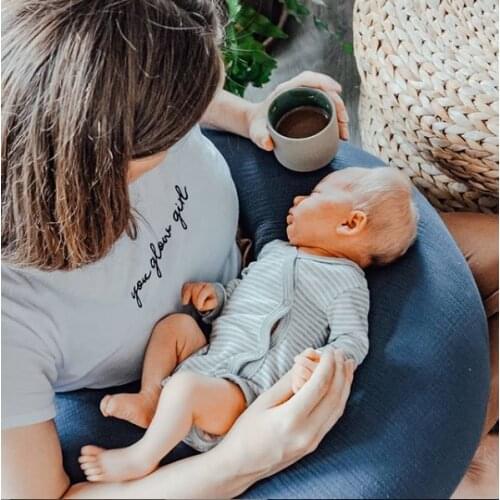Multifunction Nursing Pillow Baby Maternity Breastfeeding Pillow Adjustable Pregnant woman Waist Cushion Layered Washable Cover