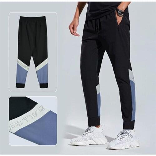 Men Running Pants Soccer Training Pants With Pockets Football Pants Jogging Fitness Gym Pants Workout Sport Pants Spring Autumn