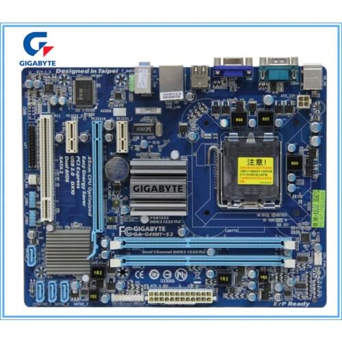 Original motherboard for gigabyte GA-G41MT-S2 LGA 775 DDR3 board G41MT-S2 Fully Integrated G41 desktop motherboard