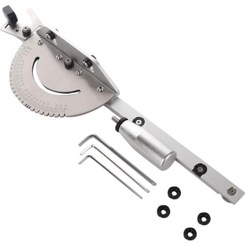 Miter Gauge Sawing Assembly Ruler Woodworking DIY Tool For Table Saw Router Miter Gauge Table Saw/Router Assembly Measuring Tool