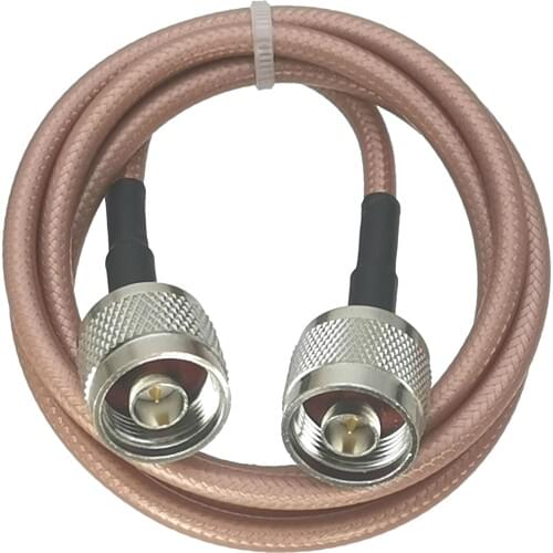 1Pcs RG142 N Male Plug to N Male Plug Straight Connector RF Jumper pigtail Cable 4inch~10FT