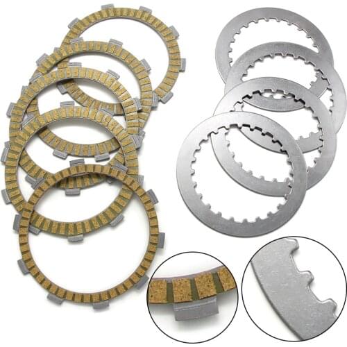 Steel Plate Disc Springs Clutch Friction Plates For Honda XL125V Varadero 01-11 VT125 Shadow 125 OEM:22201-MAL-600 22202-MAE-000