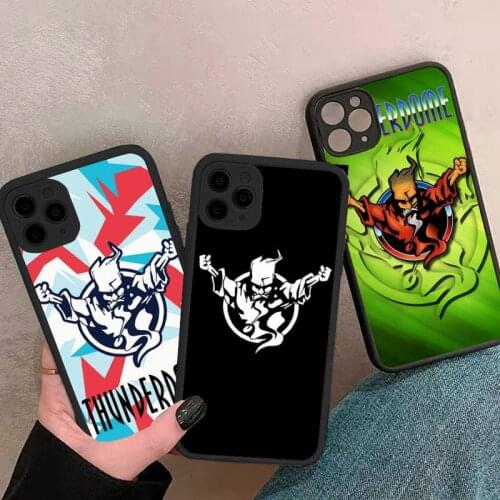 Thunderdome Hardcore Wizard Phone Case black matte transparent For iPhone 7 8 x xs xr 11 12 pro plus mini max Clear Funda
