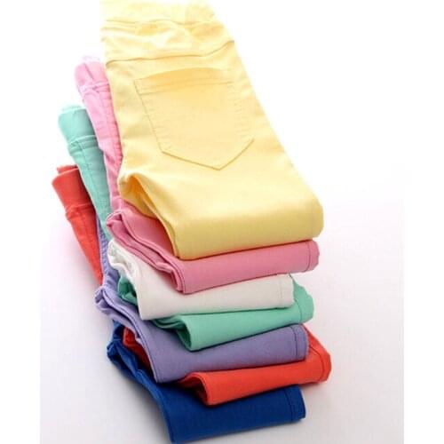 3-10 Years Girls Pencil Pants Childrens Leggings Spring Autumn Summer Kids Leggings Slim Fit Pants Dropshipping KF683