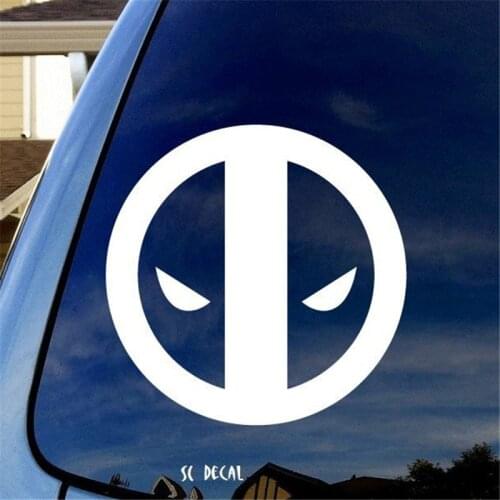 Dead Pool Window Decal Sticker 5" Vinyl Decal Window Sticker for Laptop Ipad Window Wall Car Truck Motorcycle