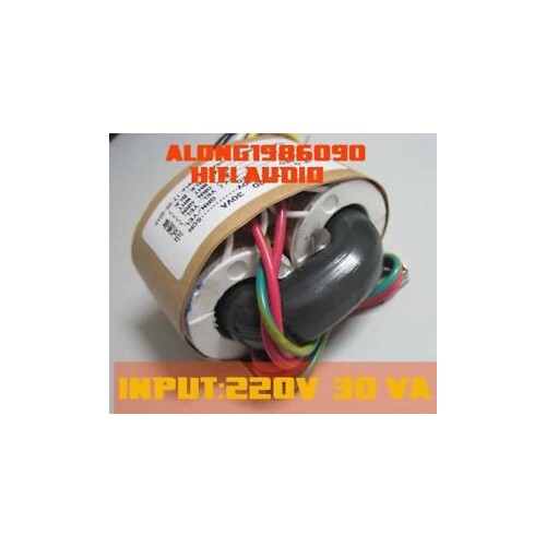 220V 30W high quality R Core Transformer 9V+9V 18V+18V