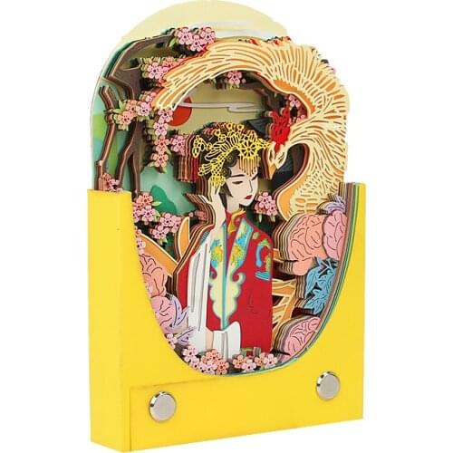 65 Sheets 3D Memo Pad Stationery Color Cartoon Book Cute Anime Fashion Constellation Theme Hand Tear Molding Carving Craft Gift