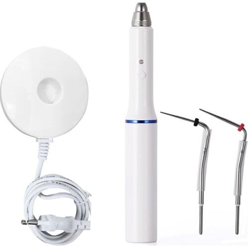 Green White Obturation Pen with 2Tips Gutta Percha Obturation System Heated Pen for Endo Dental Equipment