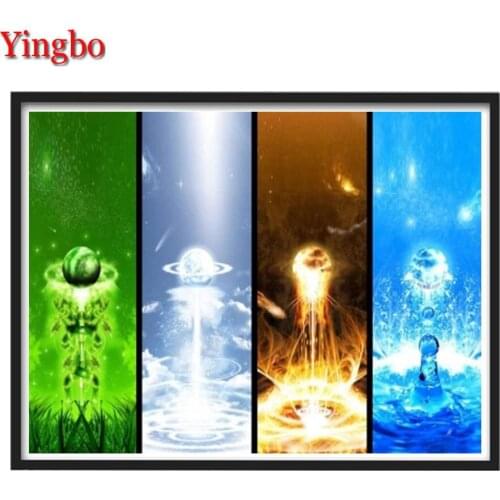 Diamond Mosaic Seasons Scenery,Diy Diamond Painting Crafts Embroidery Cross Stitch Full Square Rhinestone Fantasy landscape