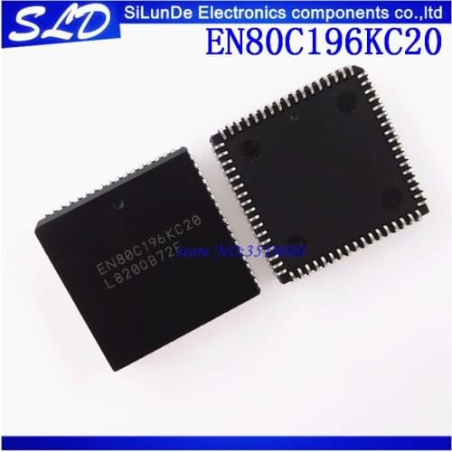 Free Shipping 10pcs/lot EN80C196KC20 EN80C196KC 80C196KC PLCC68 new and original in stock