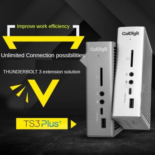 CalDigit Thunderbolt 3 EGPU Expansion Box Thunderbolt3 Expansion Dock Hub Typec Expansion TS3 Plus M1 Mac Compatible