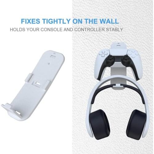 For PS5 Earphone Hook Holder Game Console Hanging Bracket Headset Storage Rack For PS5 PS4 Xbox Series X/One NS Accessories