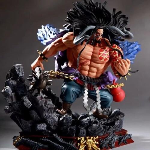 Anime Beasts Pirates GK Battle Kaido Action Figure PVC Excellent Model Kaizokudan Figurine Toy Collections Gift