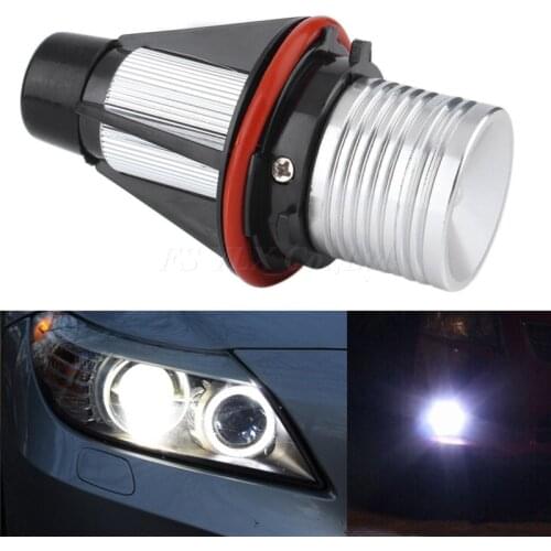 FSYLX 10w Error Free LED Angel Eyes Marker Lights Bulbs xenon headlight For BMW E39 E53 E60 E61 E63 E64 E65 525i 530i xi 545i M5