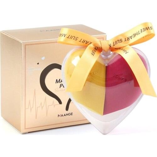 Makeup Sponge Set Beauty Blending Sponge Multi-colored Egg Sponges Dry Wet Use Sponge Blender Makeup Set