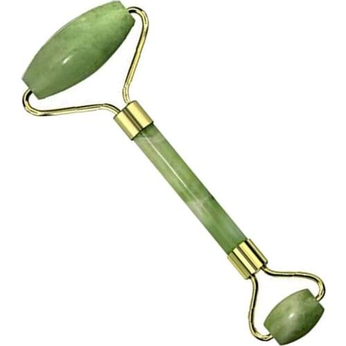 Natural Face Massager Jade Roller Scraper Eyes Facial Skin Care Tools Roller Body Massage Microniddle Facial Cleanser Skin Care