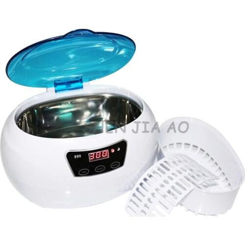 Small ultrasonic cleaner km-890 household jewellery watch tooth cover ultrasonic cleaning machine 110/220V 50W