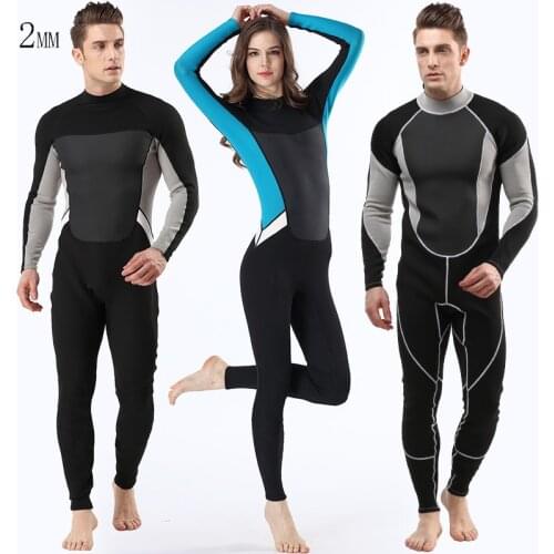 2MM new one-piece wetsuit wetsuit neoprene cold and warm mens wetsuit swimsuit